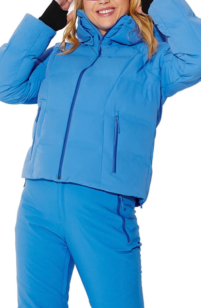 Halfdays Georgie Puffer Jacket in Blue Bird Cover