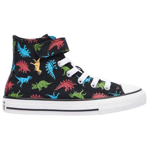 Converse CTAS Hi Dinosaurs - Boys' Preschool Shoes Red/Black/Blue Cover