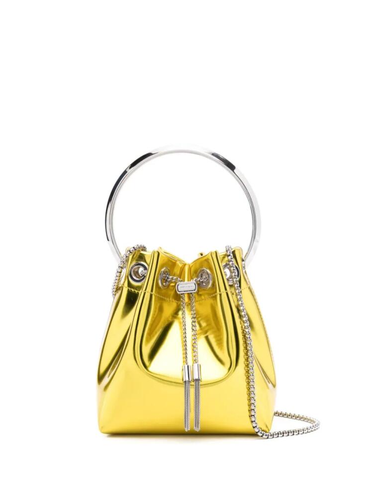 Jimmy Choo Bon Bon bucket bag - Yellow Cover