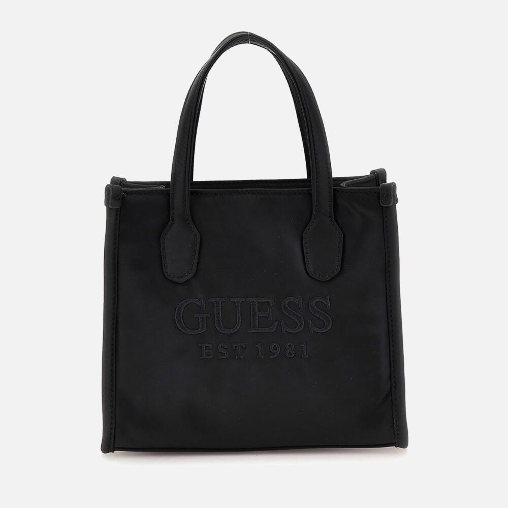 Guess Silvana 2 Compartment Mini Faux Suede Tote Bag Cover