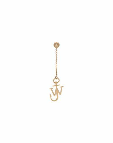 Jw Anderson Woman Single Earring Gold Metal Cover