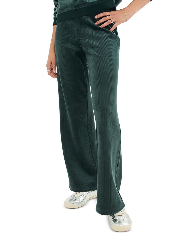 Marine Layer Velour Corduroy Flare Pants Cover