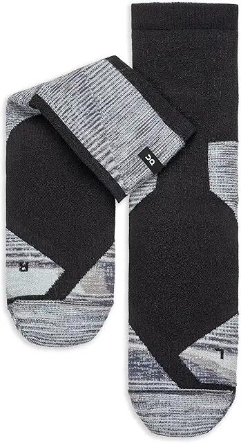 On Explorer Merino Socks (Black/Glacier) Men's No Show Socks Shoes Cover