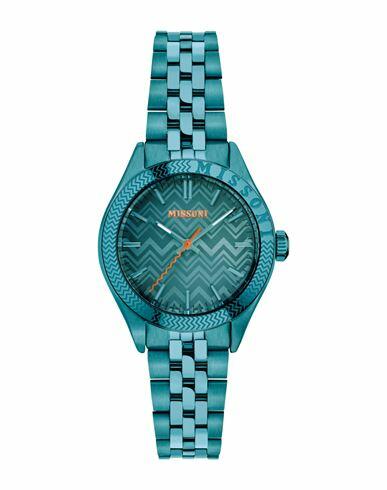 Missoni Missoni Classic Bracelet Watch Woman Wrist watch Green Stainless Steel Cover