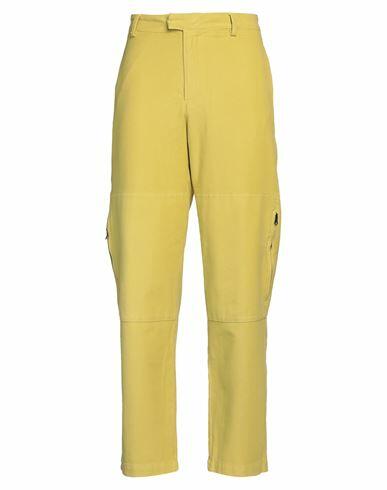 C. p. Company Man Pants Acid green Cotton, Elastane Cover