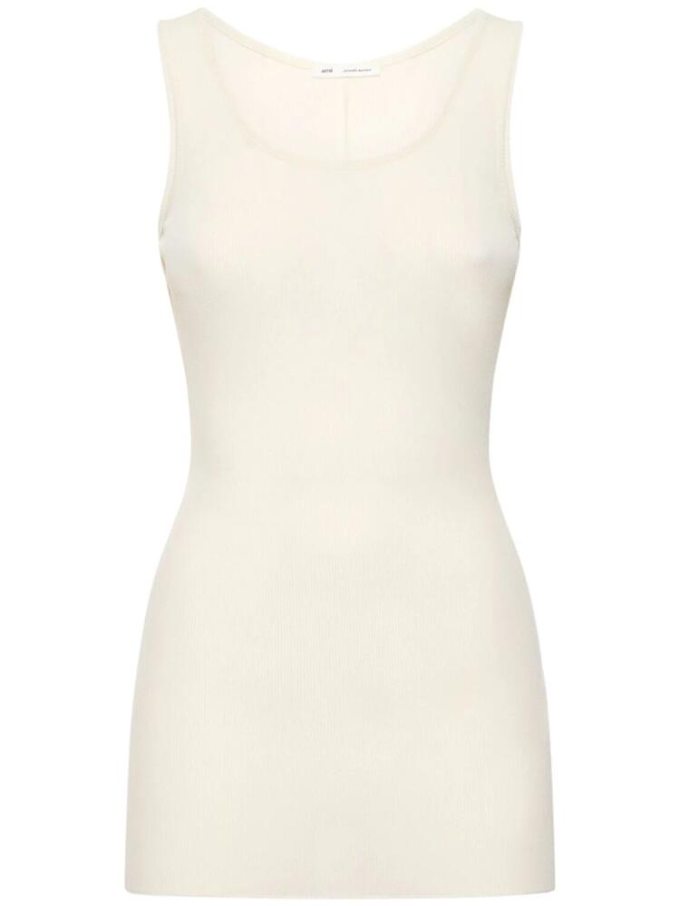 AMI PARIS Viscose Blend Tank Top Cover