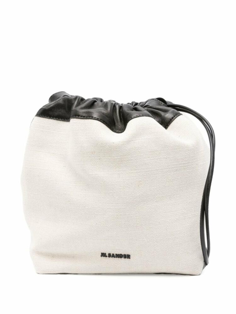 Jil Sander Dumpling bucket bag - White Cover