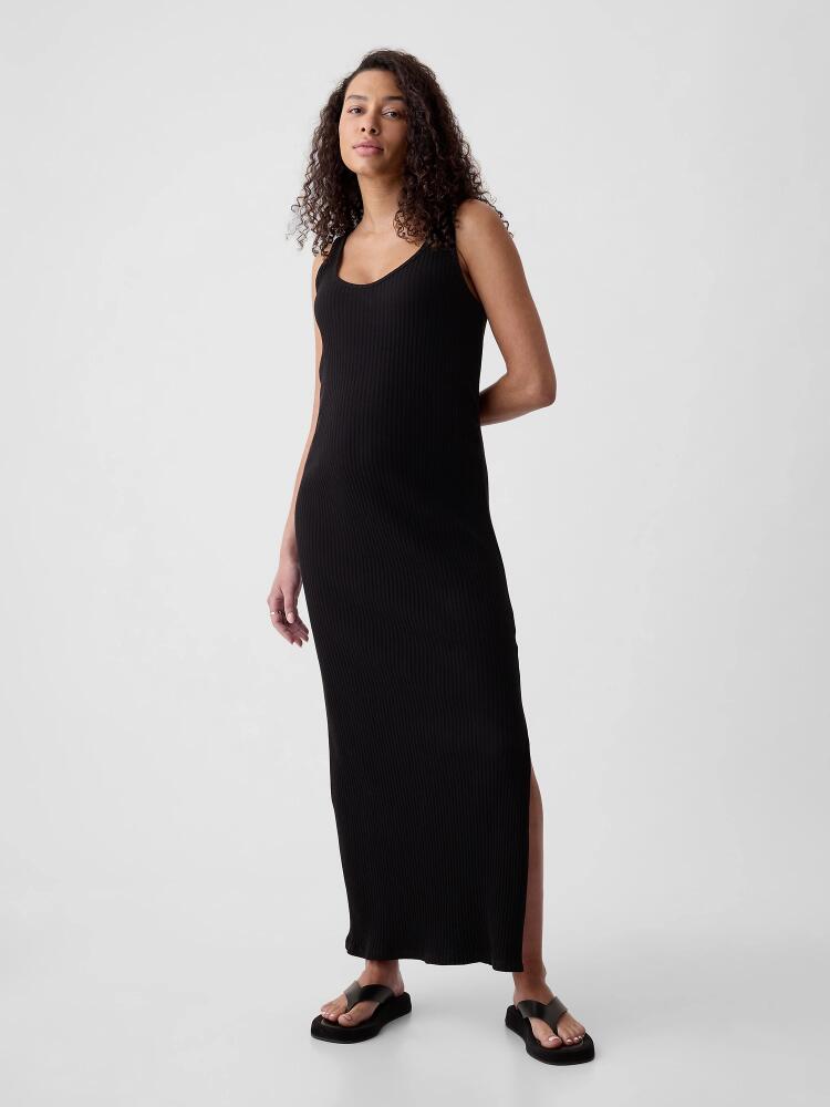 Gap Maternity Rib Maxi Dress Cover