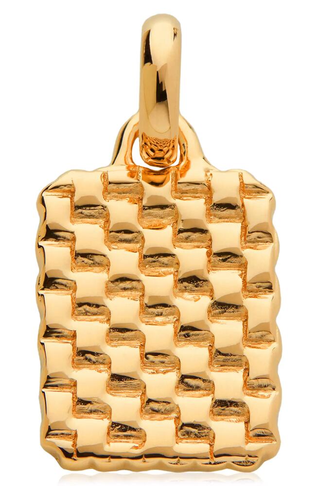 Monica Vinader Heirloom Pendant Charm in Yellow Gold Cover