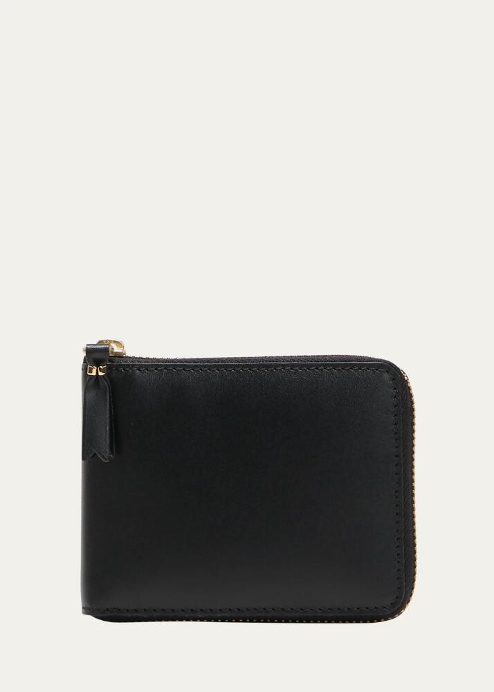 Comme des Garcons Men's Leather Zip Coin Wallet Cover