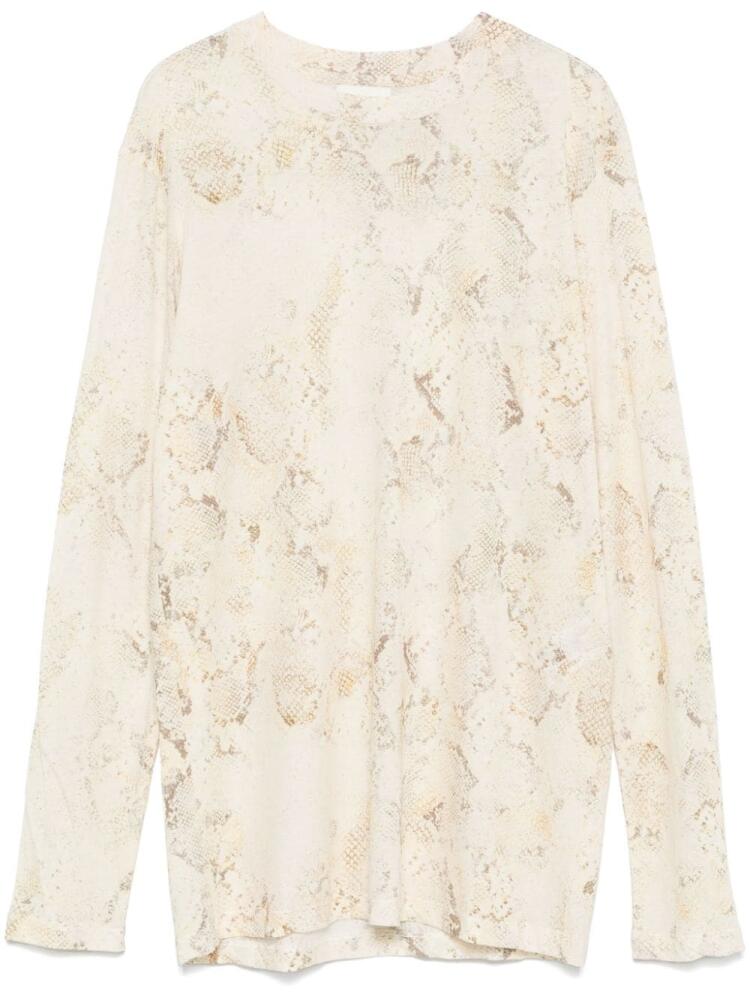 ISABEL MARANT Zakane T-shirt - Neutrals Cover