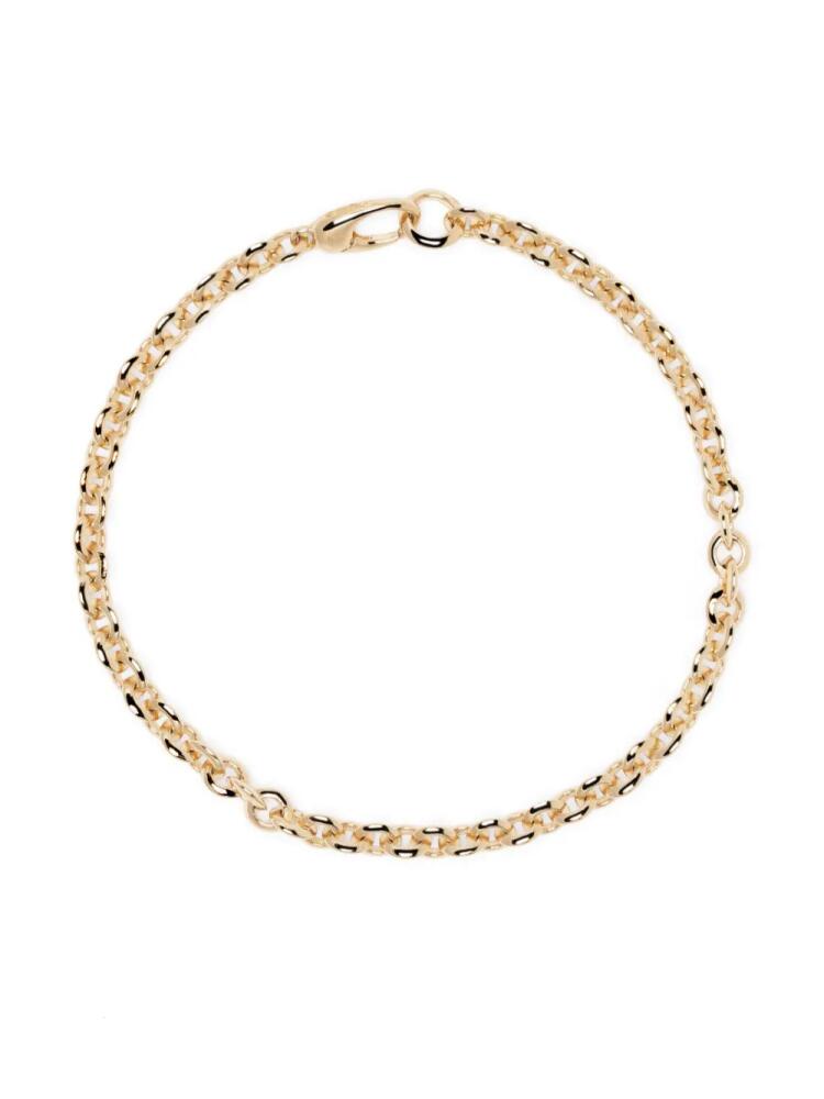 Lizzie Mandler Fine Jewelry 18kt yellow gold micro chain bracelet Cover