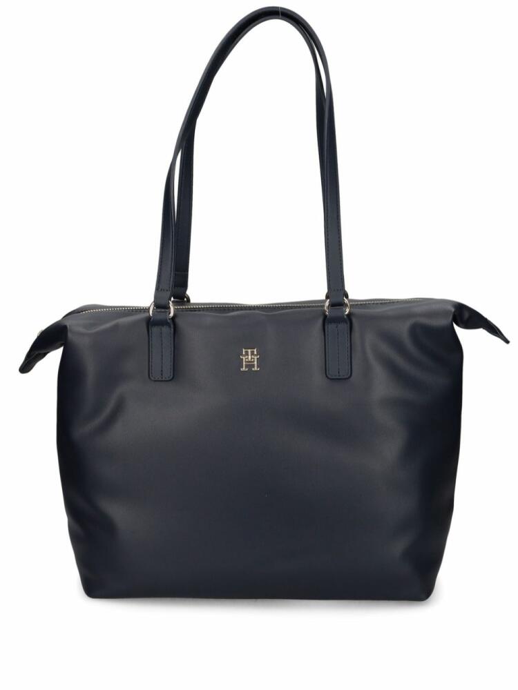 Tommy Hilfiger logo-plaque tote bag - Blue Cover