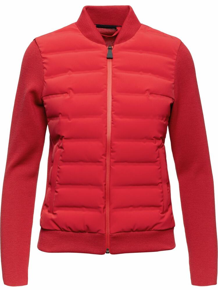 Aztech Mountain Dale of Aspen panelled knitted jacket - Red Cover