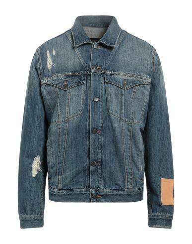 A-cold-wall* Man Denim outerwear Blue Cotton Cover