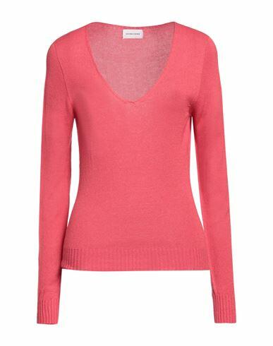 Scaglione Woman Sweater Coral Silk Cover