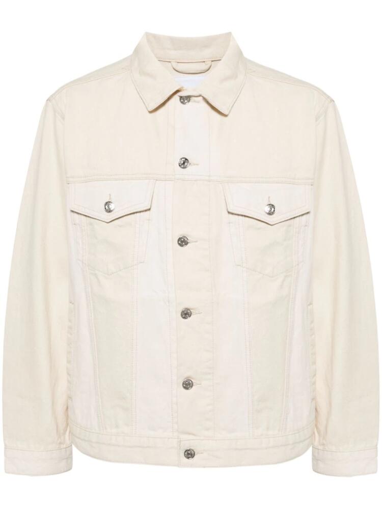 CHOCOOLATE cotton denim jacket - Neutrals Cover