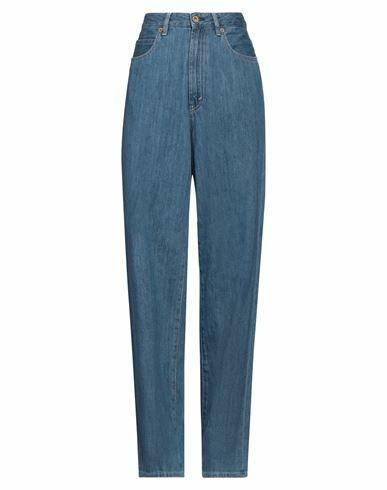 Pence Woman Jeans Blue Cotton Cover