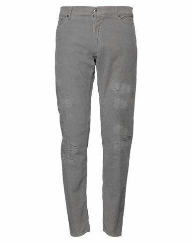 Aglini Man Pants Grey Cotton, Elastane Cover