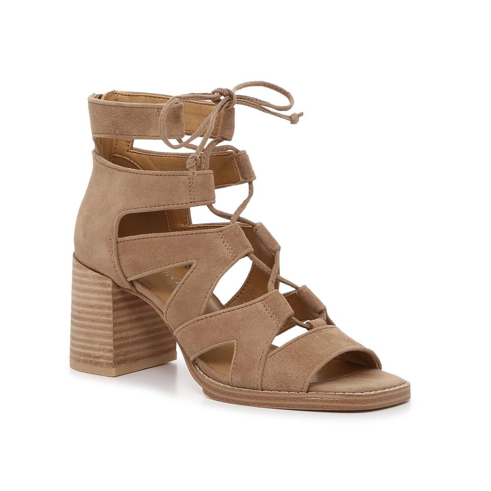 Crown Vintage Brodie Sandal | Women's | Hazel Taupe Suede Cover