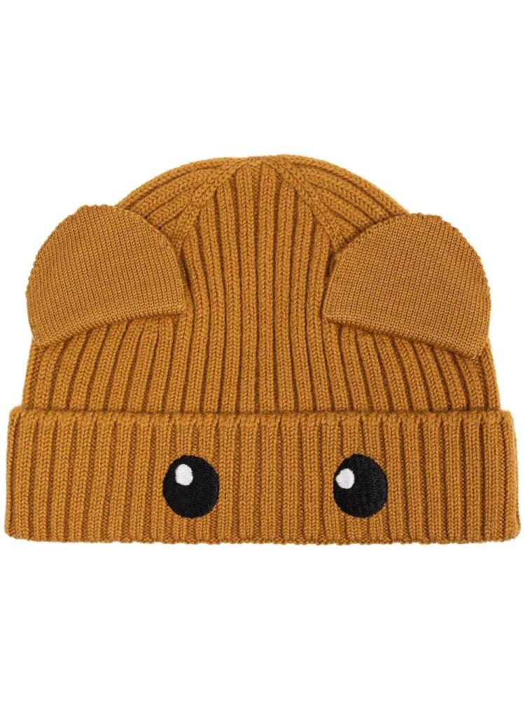 Moschino wool beanie - Brown Cover