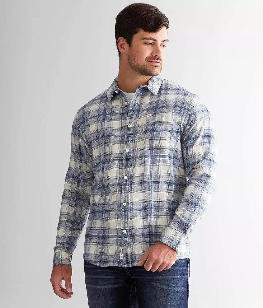 Quiksilver Ganaway Plaid Stretch Shirt Cover