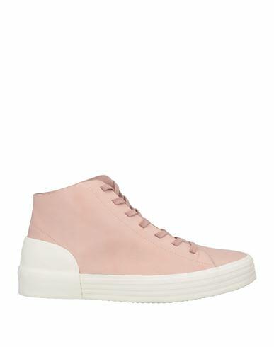 Del Carlo Woman Sneakers Pastel pink Soft Leather Cover