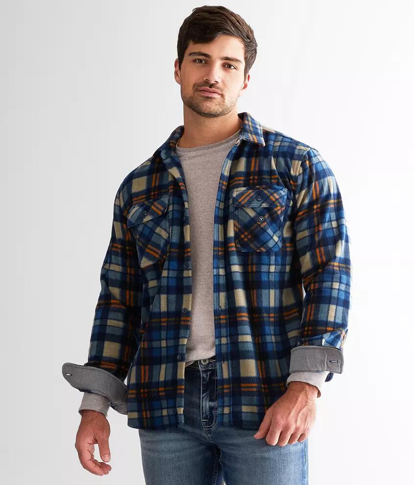 Vissla Eco-zy Fleece Flannel Shirt Cover