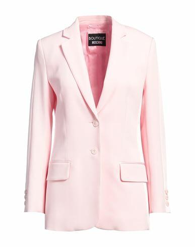 Boutique Moschino Woman Blazer Pink Acetate, Viscose, Elastane Cover