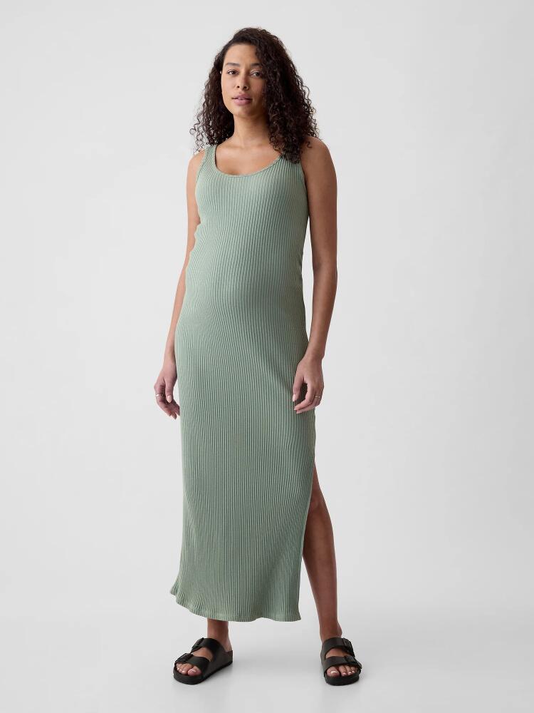 Gap Maternity Rib Maxi Dress Cover