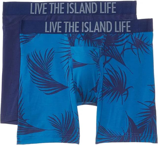 Tommy Bahama 2-Pack Boxer Brief (Blue Print) Men's Pajama Cover