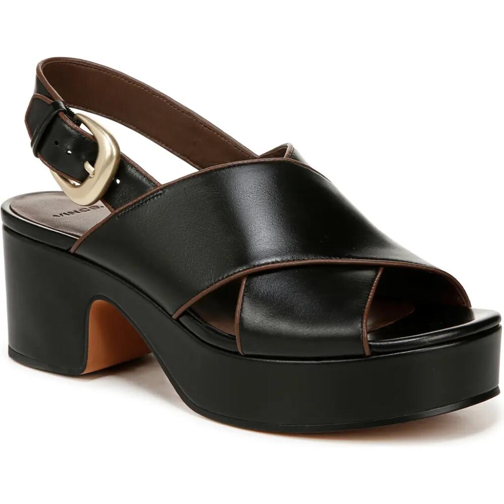 Vince Marlene Slingback Platform Sandal in Black Cover