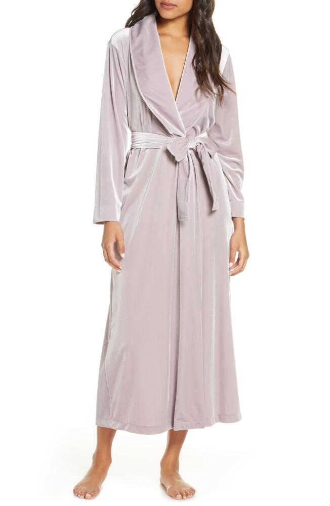 Natori Natalie Velvet Robe in Viola Cover