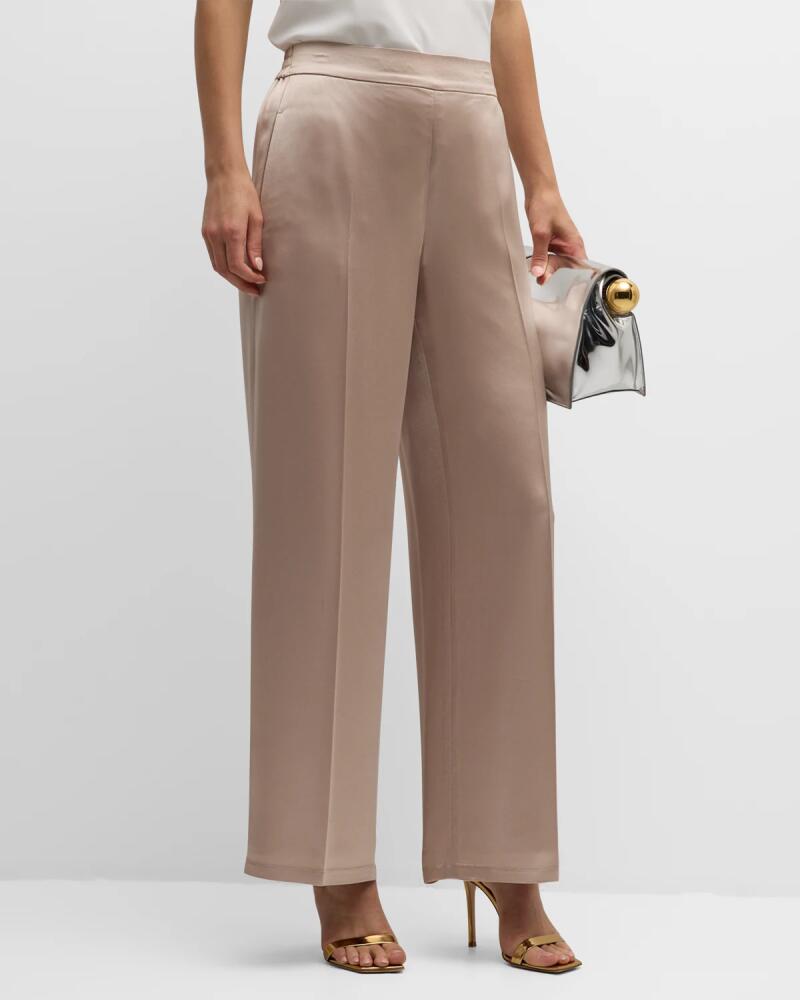 Elie Tahari The Ashlynn Mid-Rise Straight-Leg Pants Cover