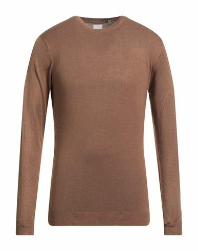 Stilosophy Man Sweater Camel Viscose, Nylon Cover