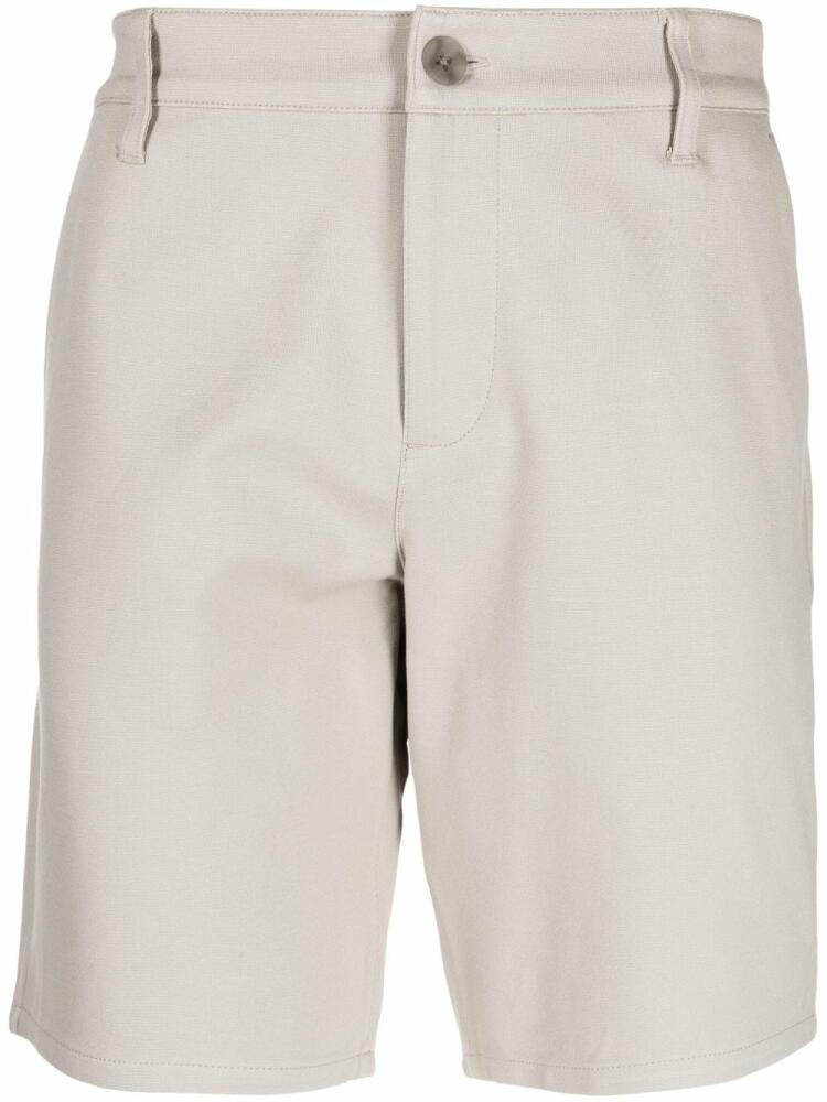 PAIGE Rickson mid-rise tailored shorts - Grey Cover