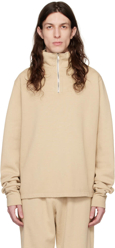 Les Tien Beige Yacht Sweater Cover