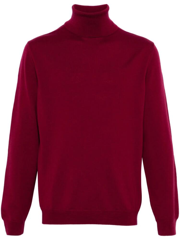 Zanone virgin wool jumper - Red Cover