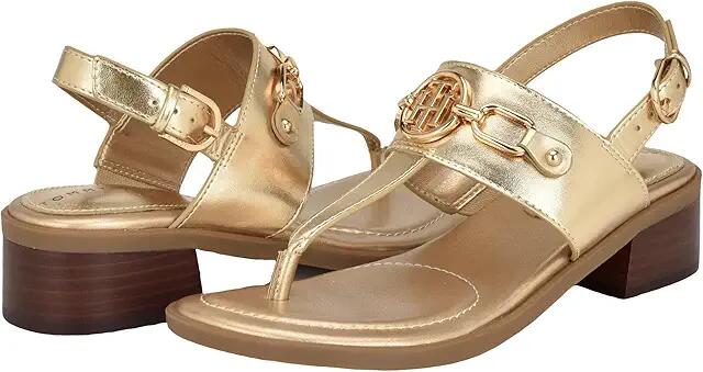 Tommy Hilfiger Ezmeai (Gold) Women's Sandals Cover