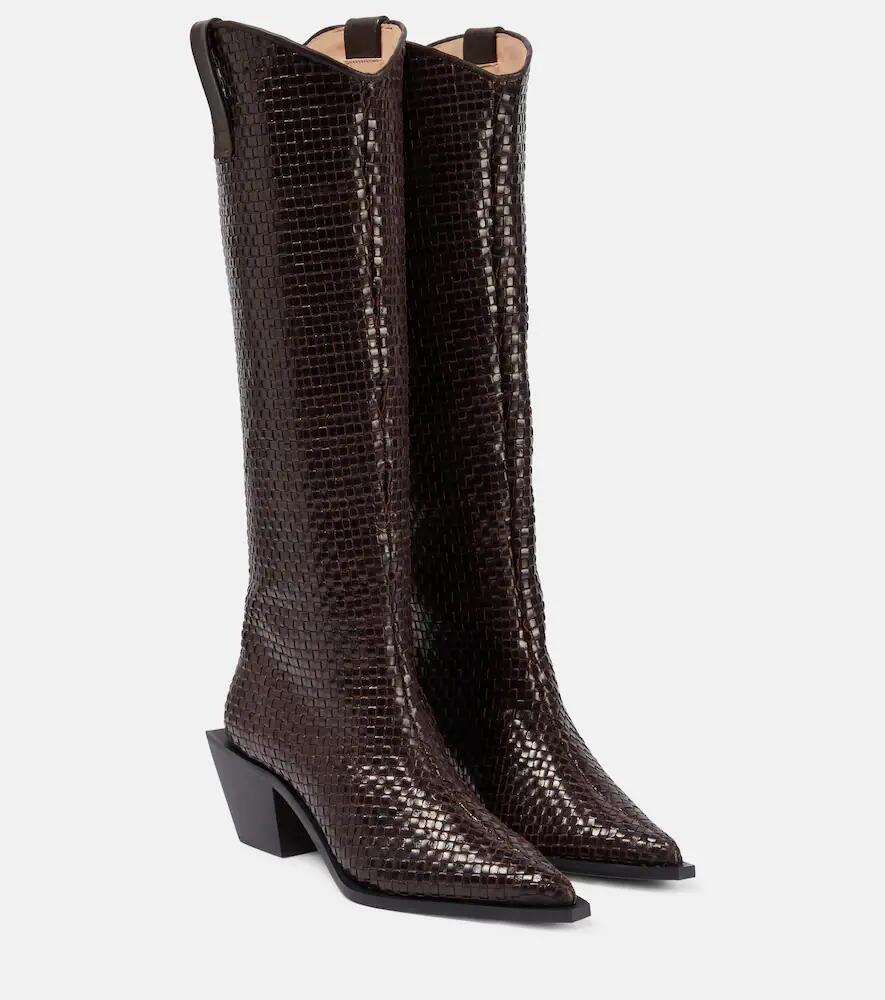 Souliers Martinez Sole Telar leather knee-high boots Cover