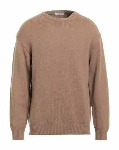 Valentino Garavani Man Sweater Camel Cashmere Cover