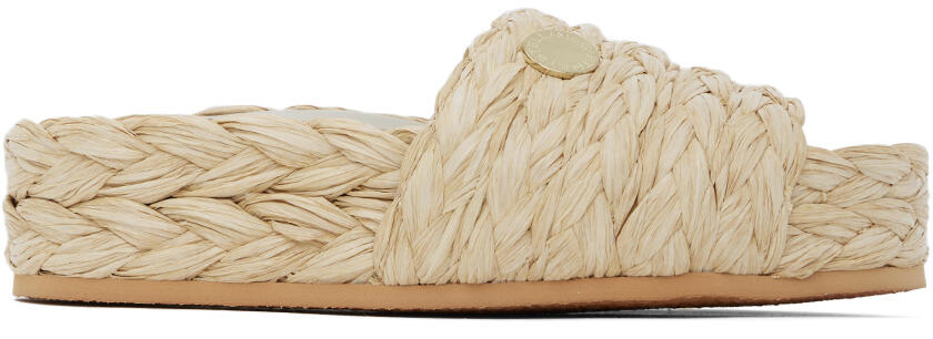 Stella McCartney Beige Skyla Espadrilles Cover