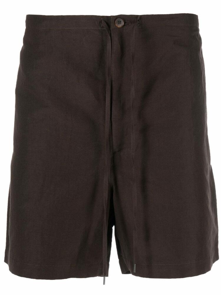 Auralee drawstring deck shorts - Brown Cover