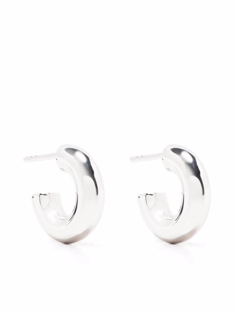 Missoma mini chubby hoop earrings - Silver Cover