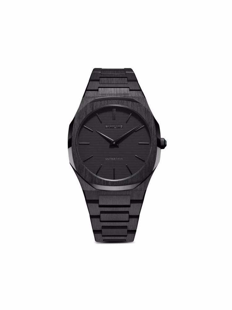 D1 Milano Ultra Thin Shadow 40mm - Black Cover