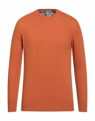 Tsd12 Man Sweater Orange Merino Wool, Viscose, Polyamide, Cashmere Cover