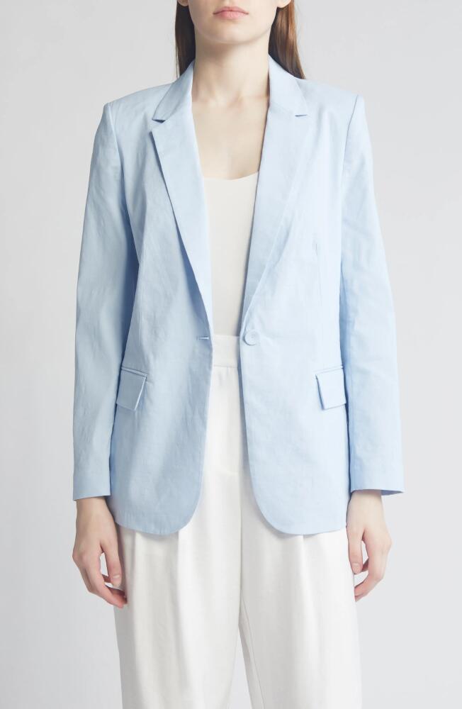 KOBI HALPERIN Bria Linen Blend Blazer in Chambre Cover