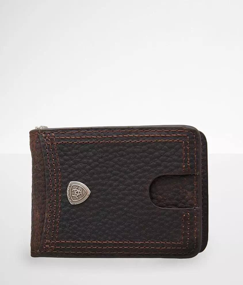 Ariat Money Clip Leather Wallet Cover