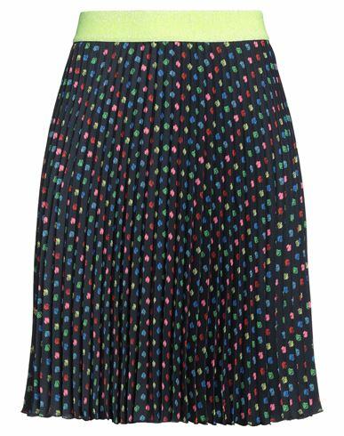 Maison Common Woman Midi skirt Midnight blue Polyester Cover