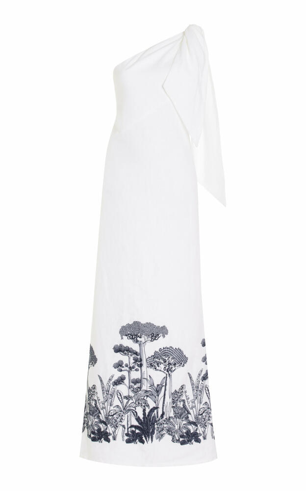 Andres Otalora - Exclusive Costa Sur Linen Dress - White Cover